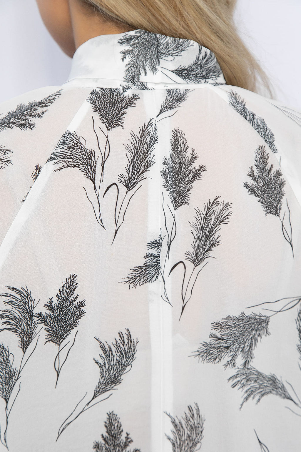 Блуза История любви (белая) Б13265-7М - Lt collection фото 11