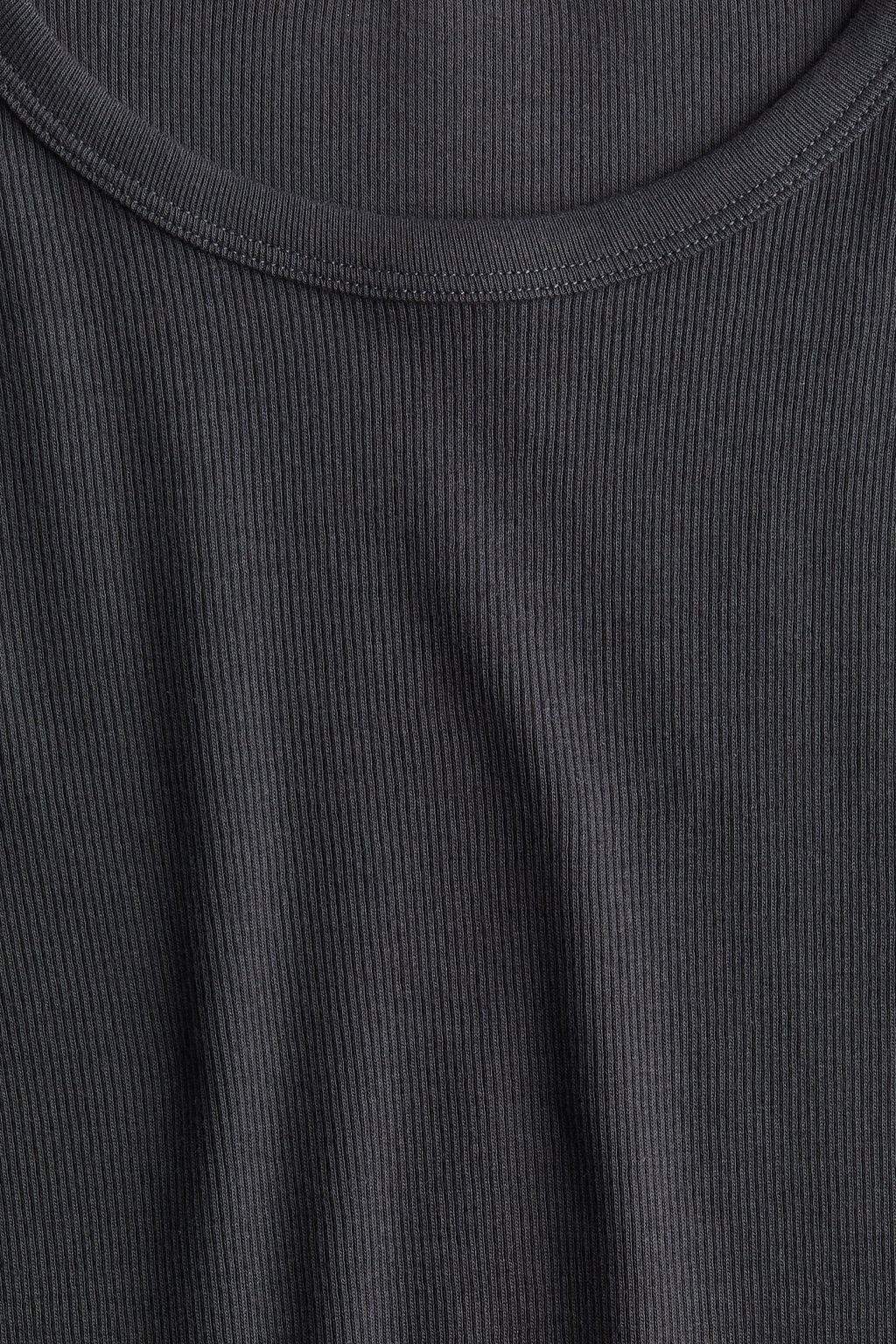 Camiseta de algodon acanalado - H&m фото 6