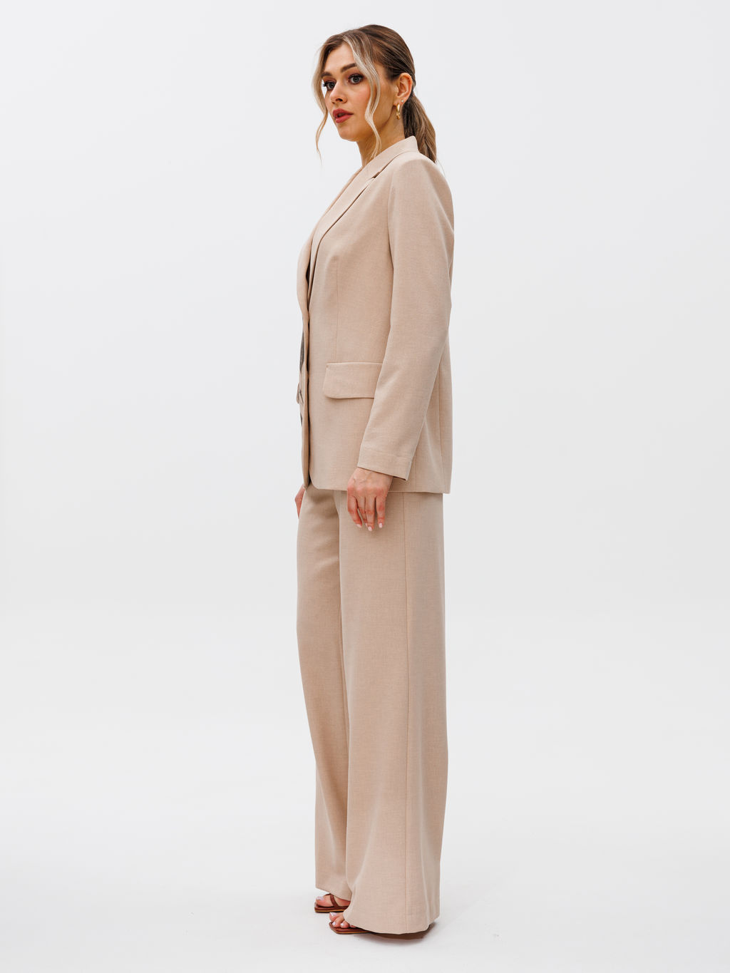 Костюм из жакета, топа и брюк. - Gizart фото 25