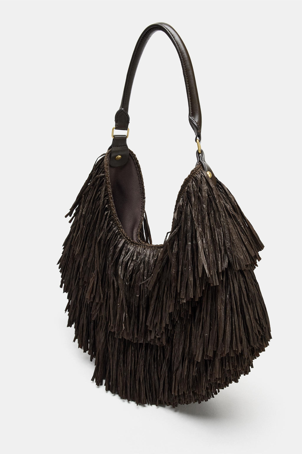 FRINGED TOTE BAG - Zara фото 3
