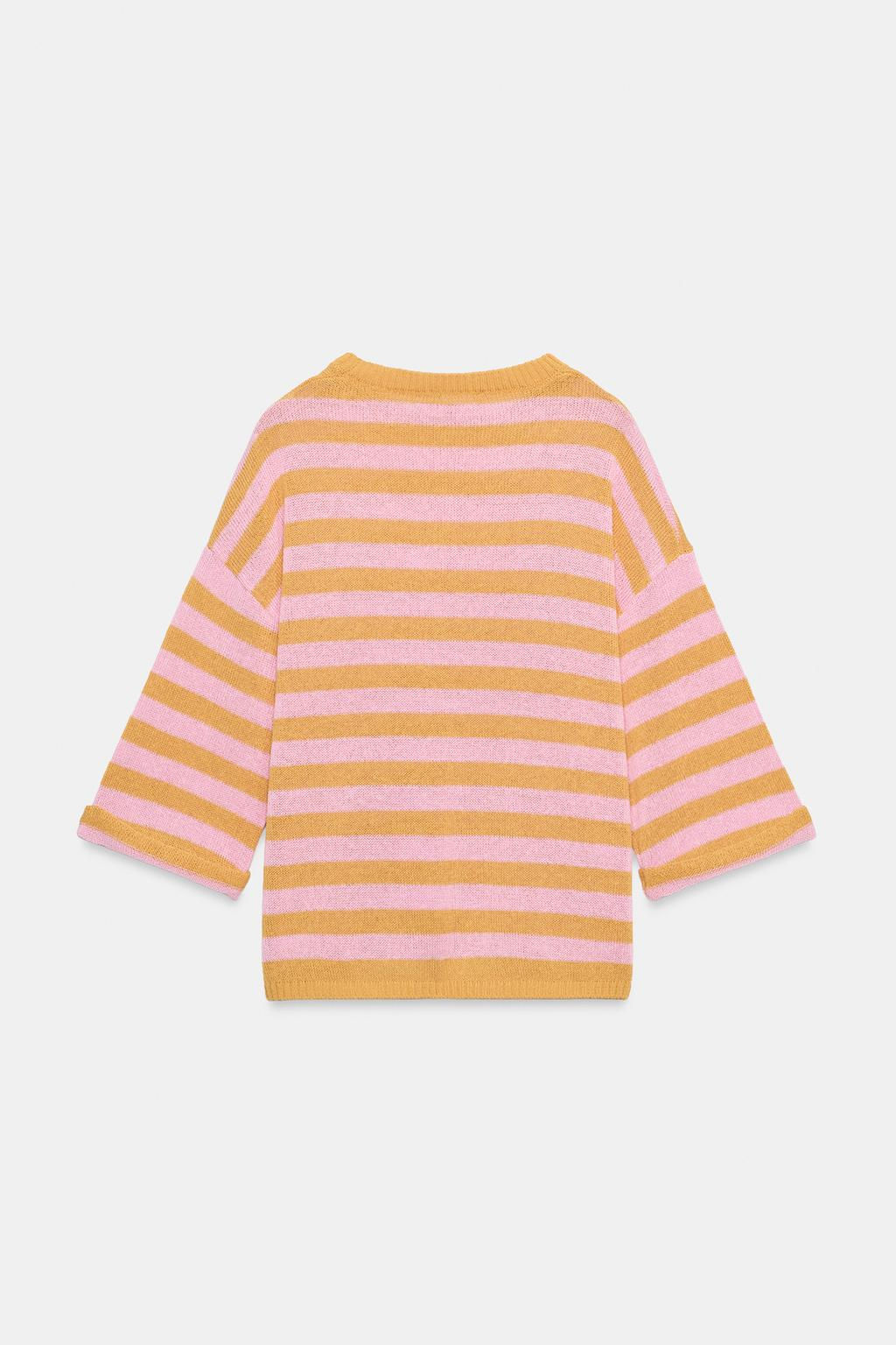 STRIPED KNIT TOP - Zara фото 13