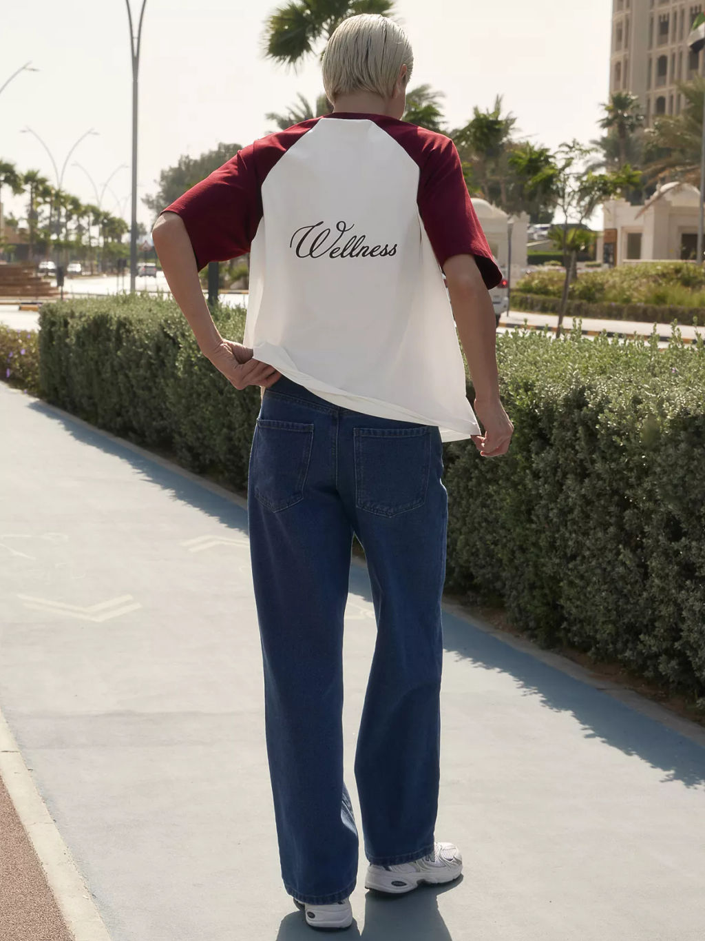 Оверсайз футболка Wellness