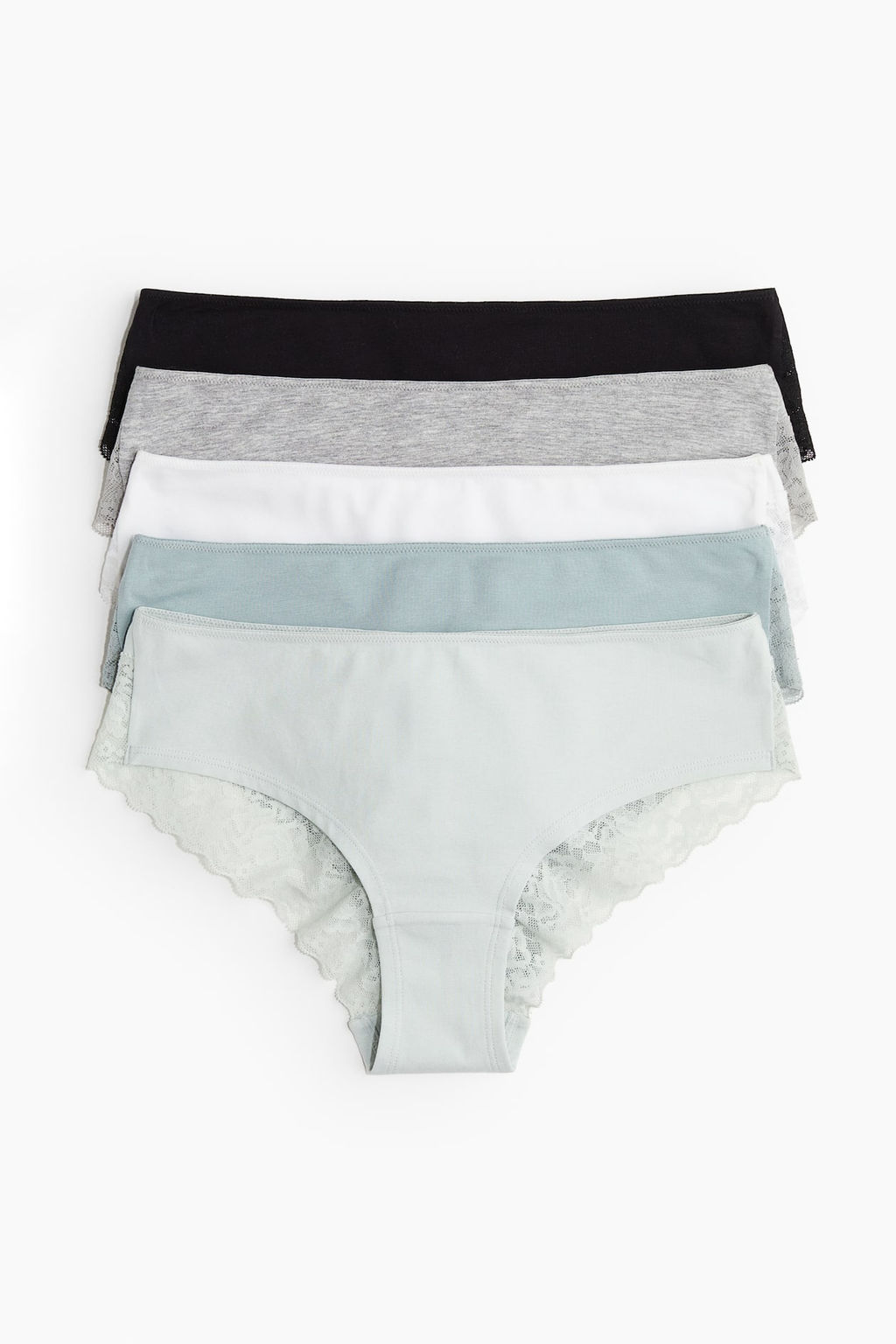 Pack de 5 bragas Hipster