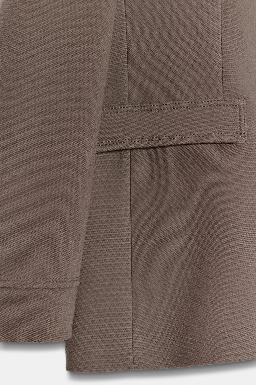 DOUBLE-BREASTED BLAZER WITH SHOULDER PADS - Zara фото 8