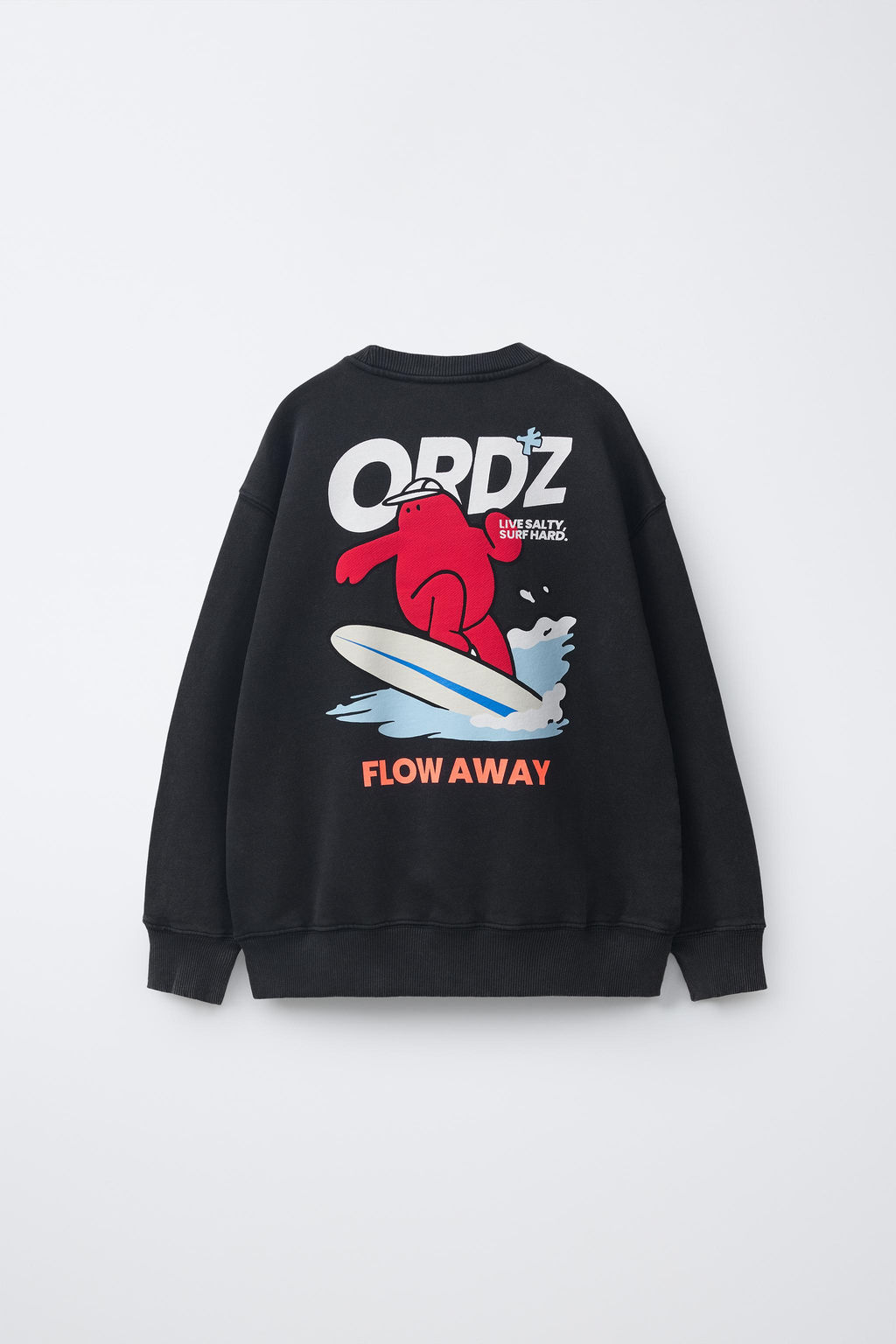 SUDADERA ESTAMPADO LOGO / Antracita oscuro - Zara фото 2
