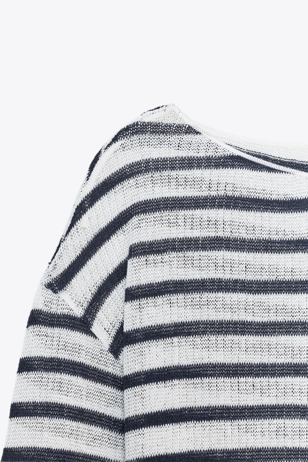 RUSTIC COTTON T-SHIRT - Zara фото 8