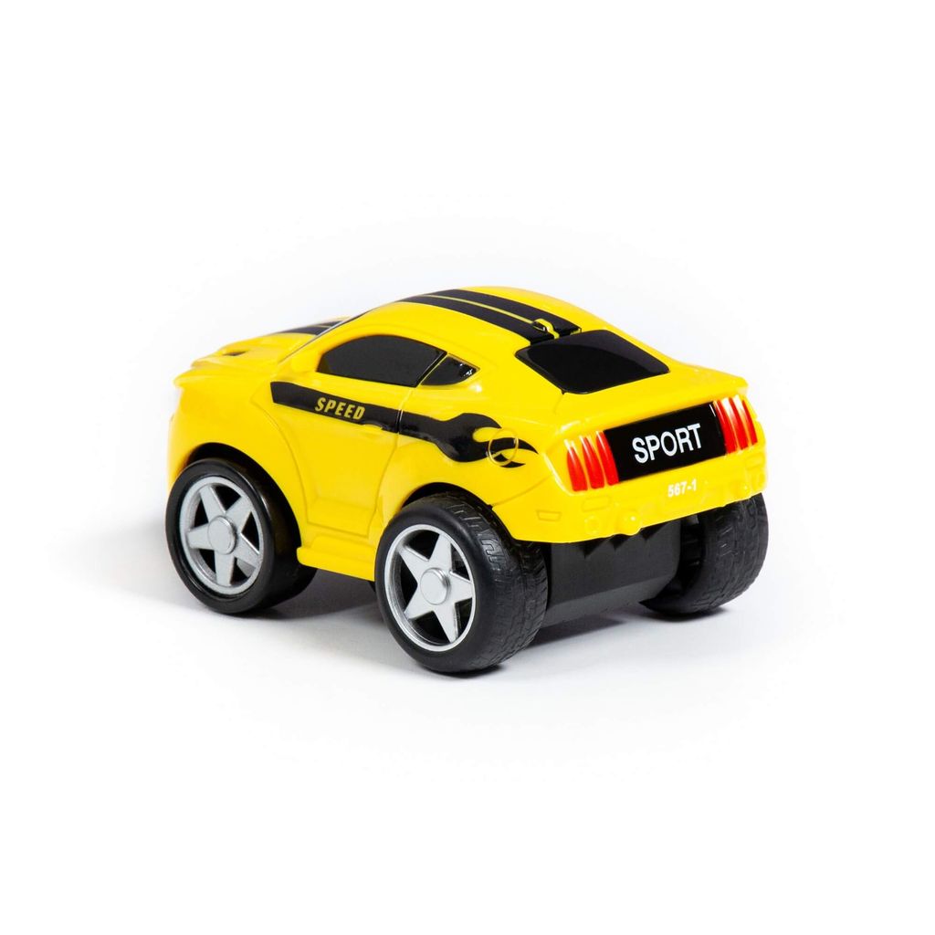 Крутой Вираж, автомобиль гоночный №1 инерционный (в коробке) - Полесье фото 9