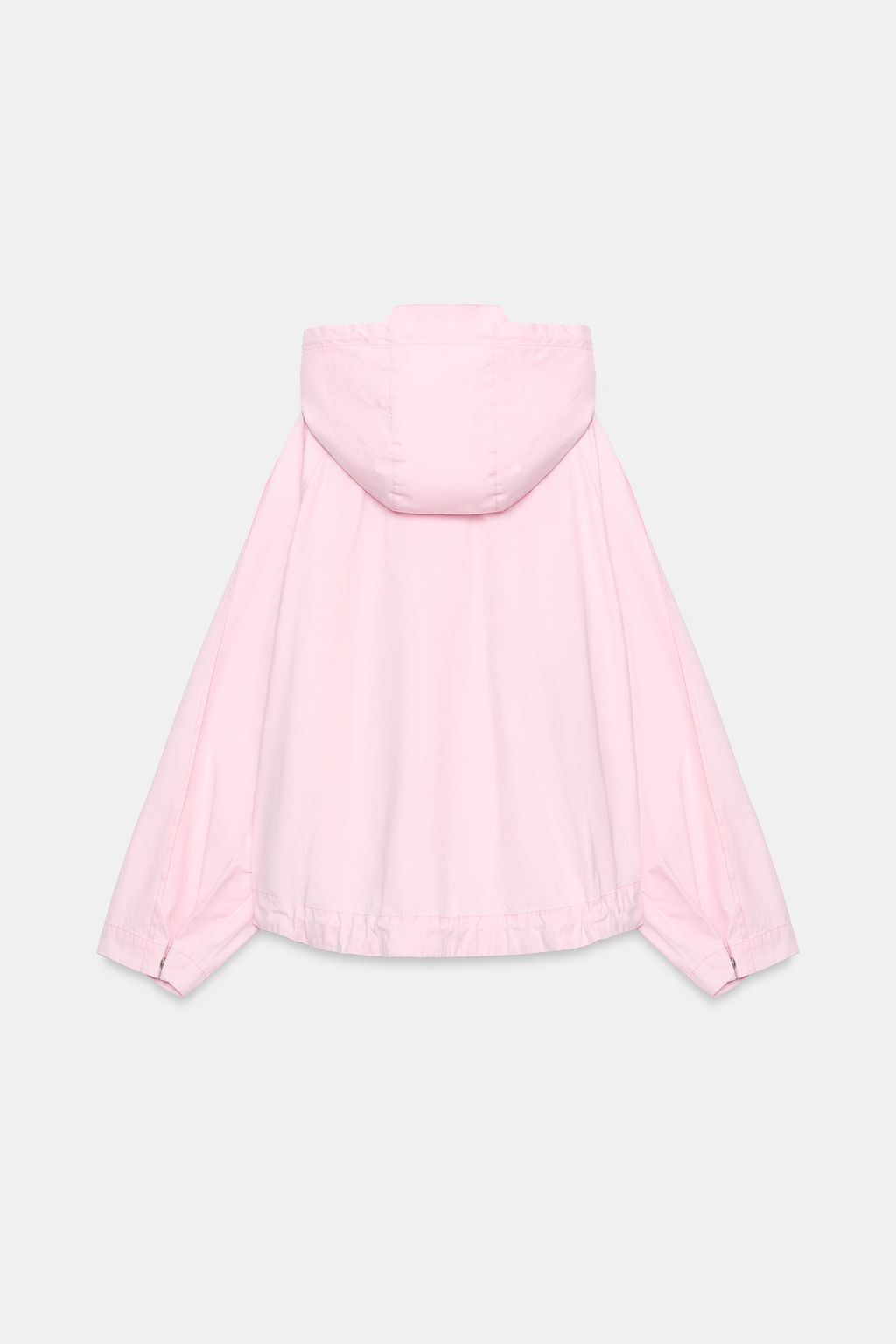 CHAQUETA CAPUCHA BAJO AJUSTABLE / Rosa - Zara фото 6