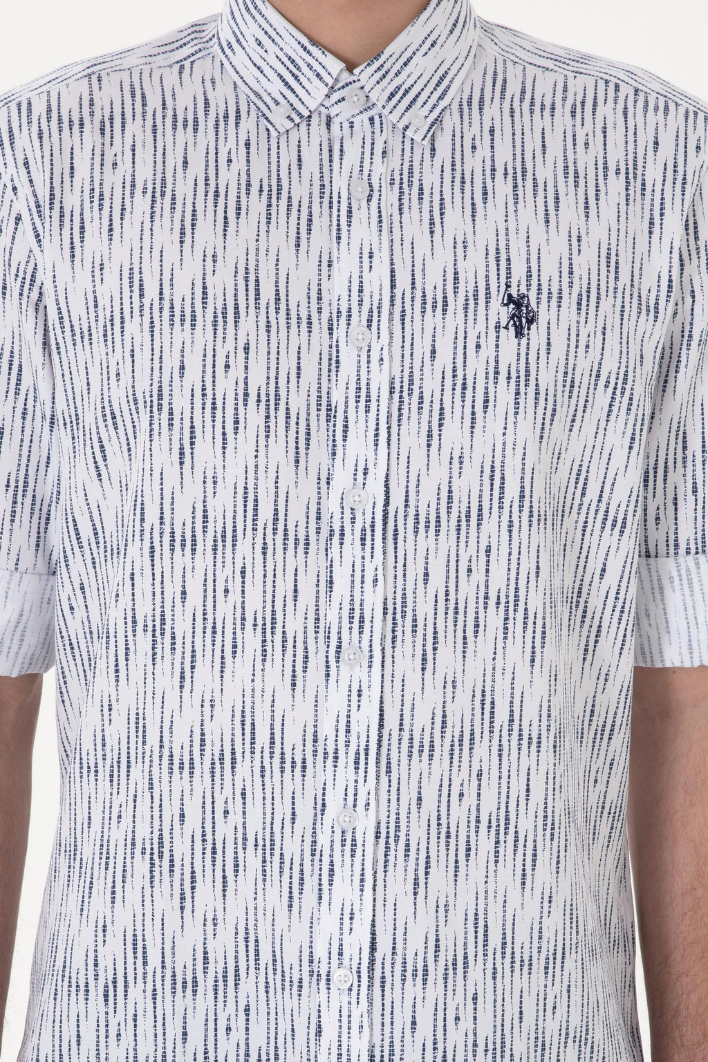 Erkek Beyaz Uzun Kollu G_mlek Sepette S_rpriz _ndirim - U.s. polo assn фото 6