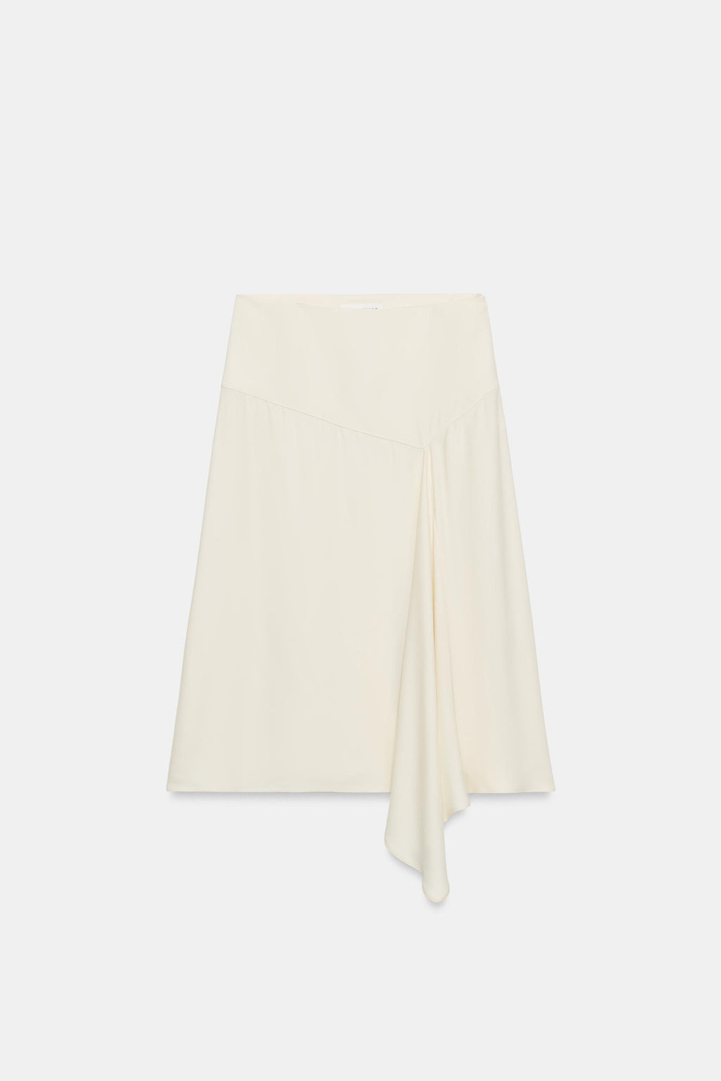 FALDA MIDI FLUIDA ZW COLLECTION / Crudo - Zara фото 5