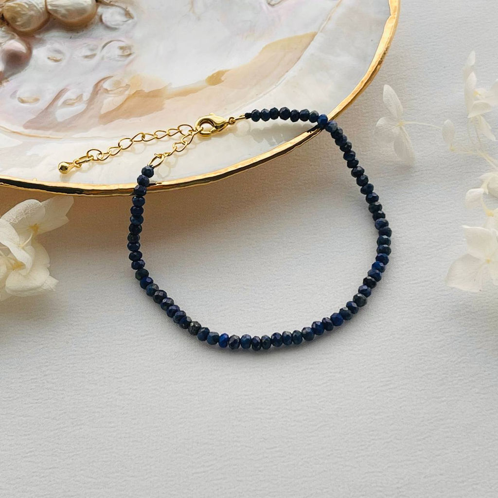 Браслет из Лазурита огранка 18 см +