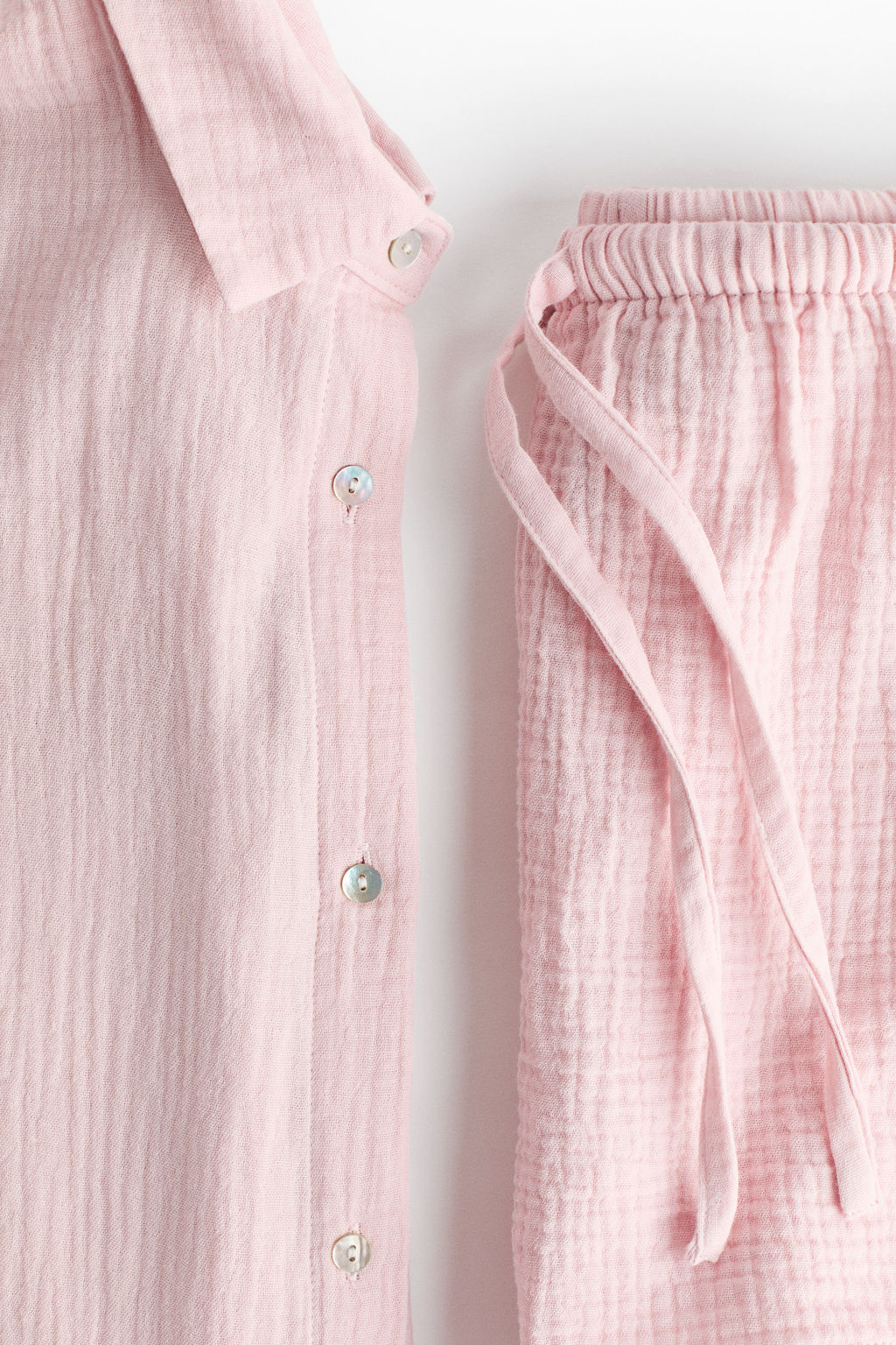 Camisa y pantal?n corto de pijama - H&m фото 16