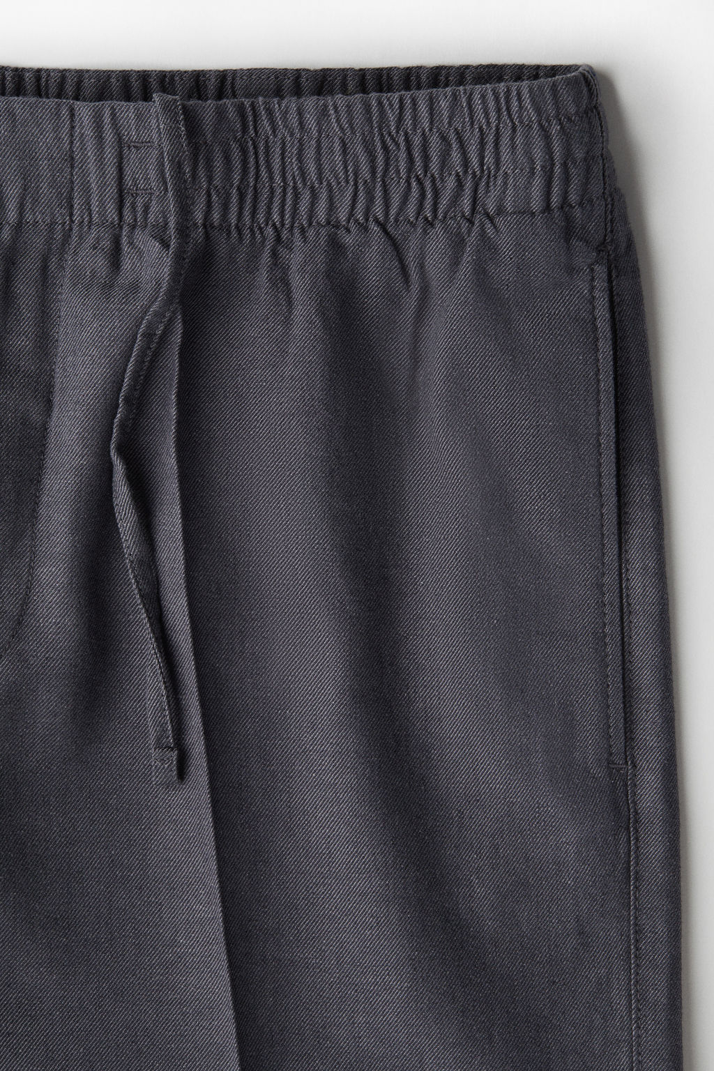 Pantal?n corto en mezcla de lino Regular Fit - H&m фото 6