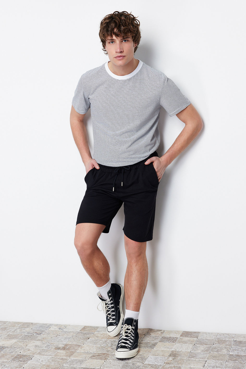 TRENDYOL MAN Kahverengi Regular/Normal Kesim Basic Sort & Bermuda TMNSS20SR0169 - Trendyolmilla фото 21