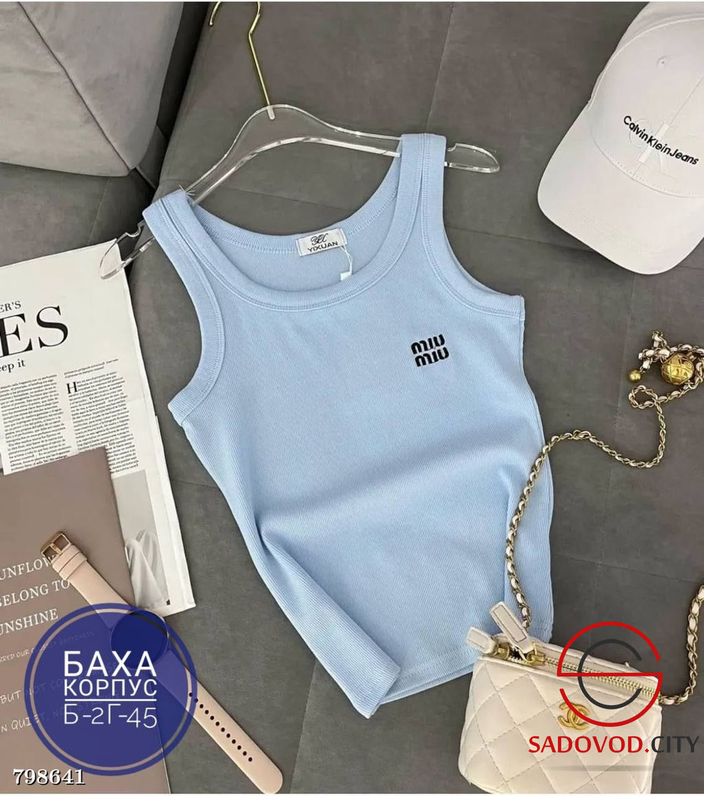 майка женская с логотипом - Bruno фото 2