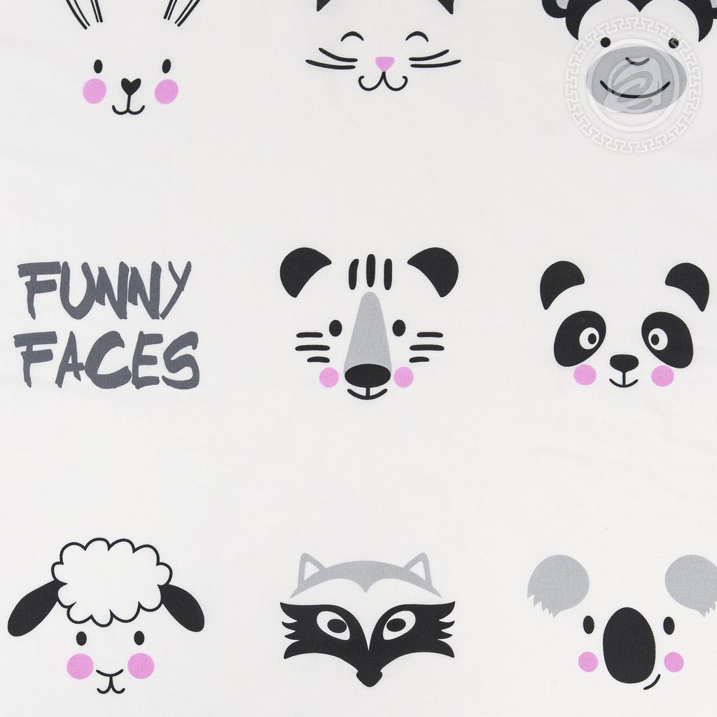 Фанни Детский/Пододеяльник: 1 шт. - 147*112; Простыня: 1 шт. - 150*110; Наволочка: 1 шт. - 40*60; Поплин ясельный - Артпостелька фото 4