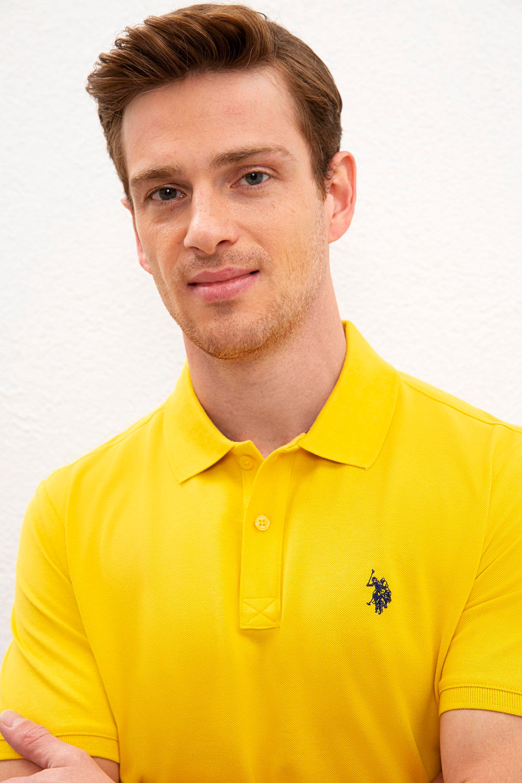 Erkek Safran Basic Polo Yaka Ti__rt - U.s. polo assn фото 2