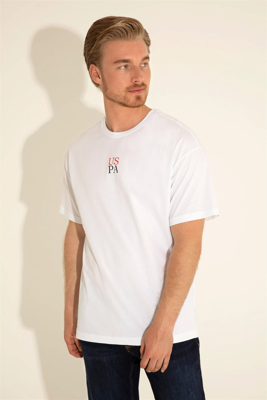 Мужская белая футболка - U.s. polo assn фото 11