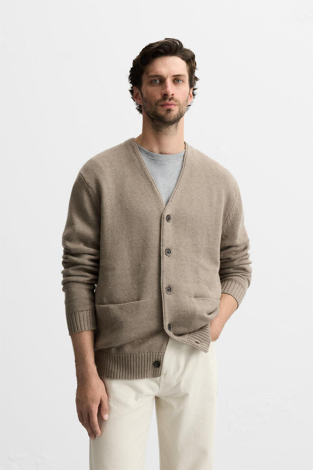 CARDIGAN WITH RAISED TRIM - Zara фото 2