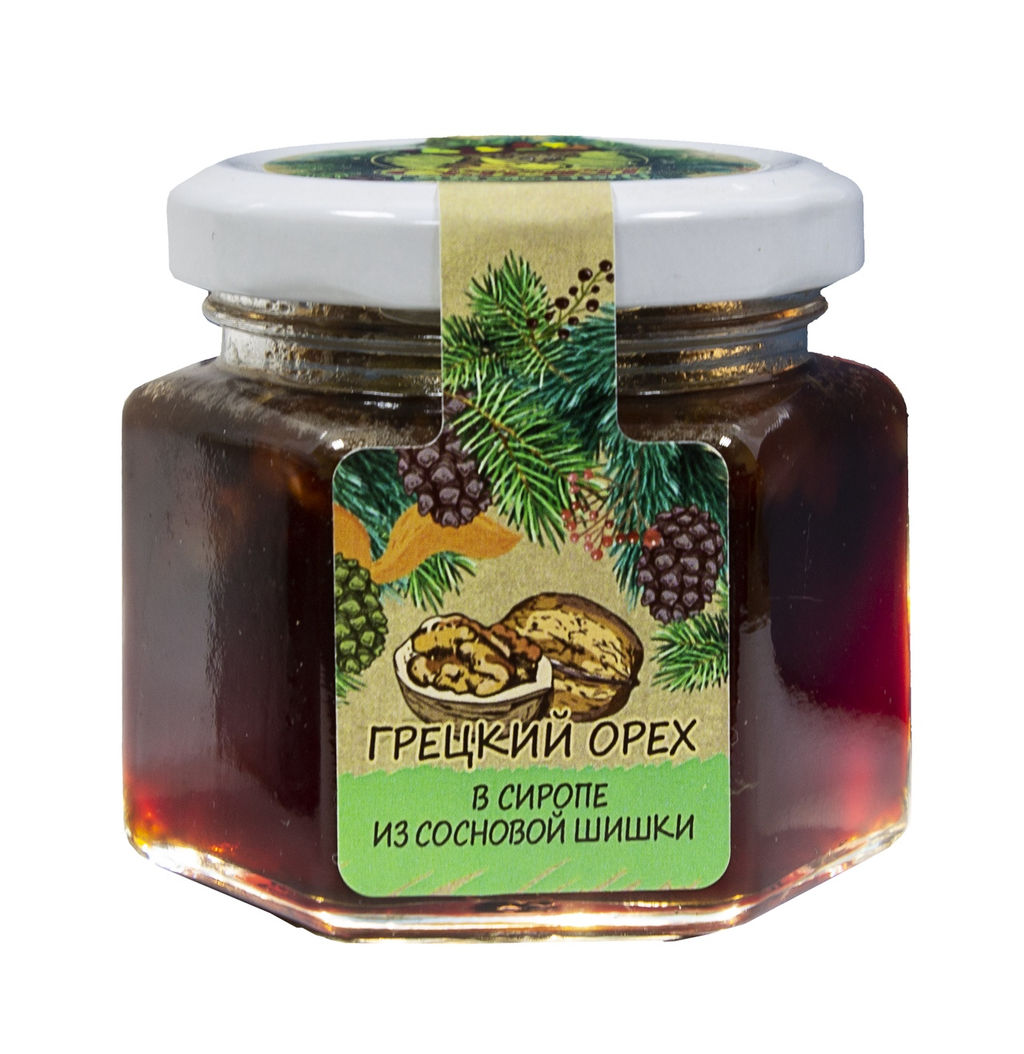 Варенье Грецкий орех в сиропе из сосоновой шишки - Мармеладная сказка фото 2