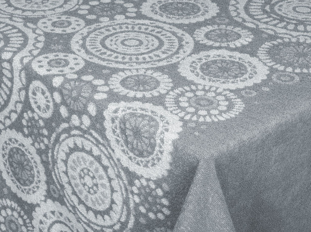 3с109.412ж1 Поэзия (серый св1) Плед 208х200 см