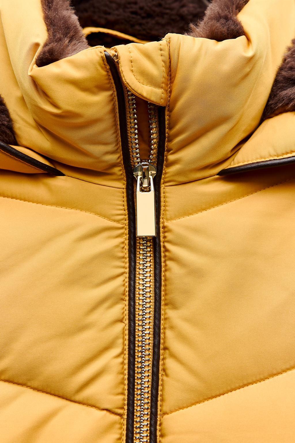 WATER AND WIND PROTECTION PADDED ANORAK - Zara фото 13