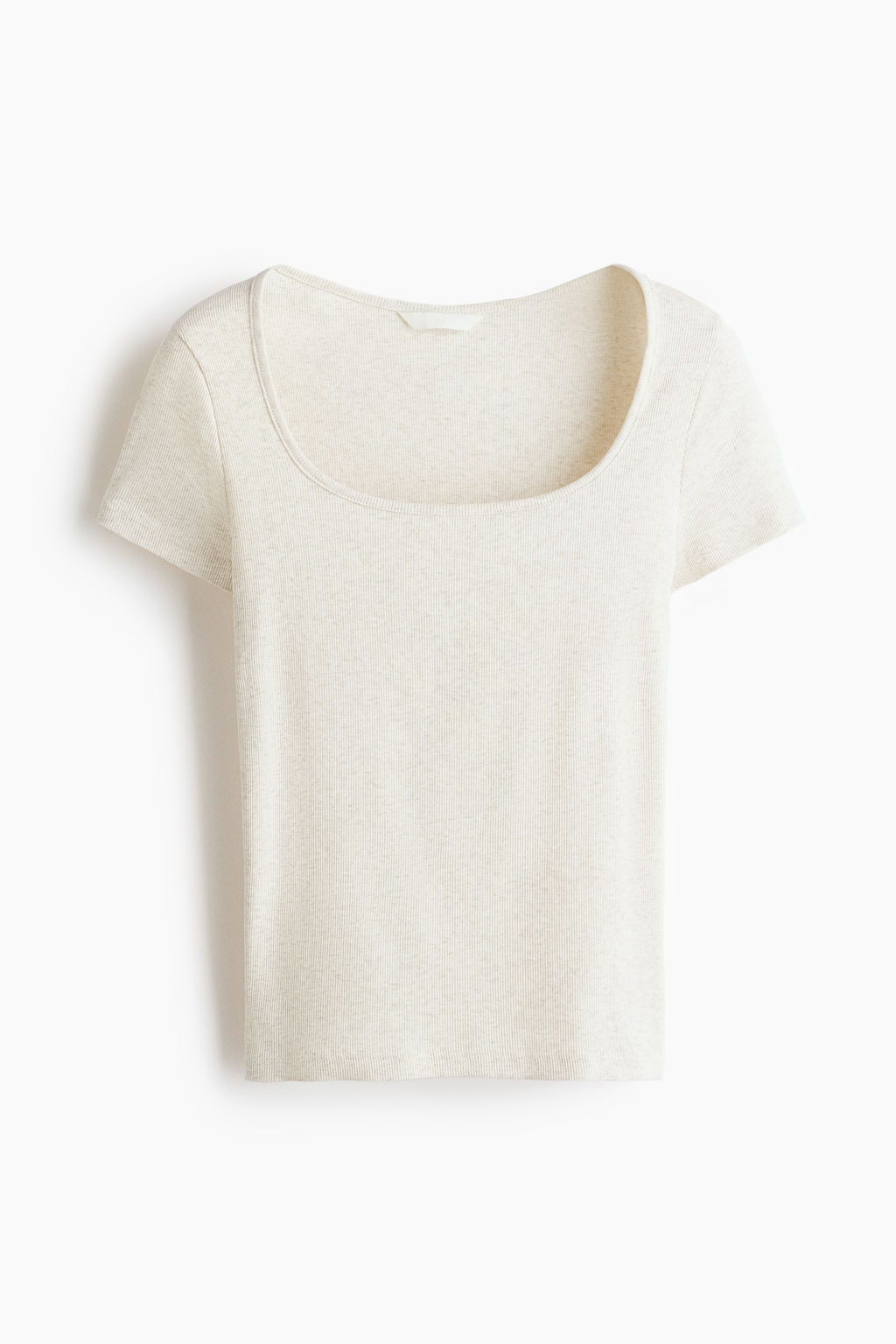 Camiseta en canal? de algod?n - H&m фото 4