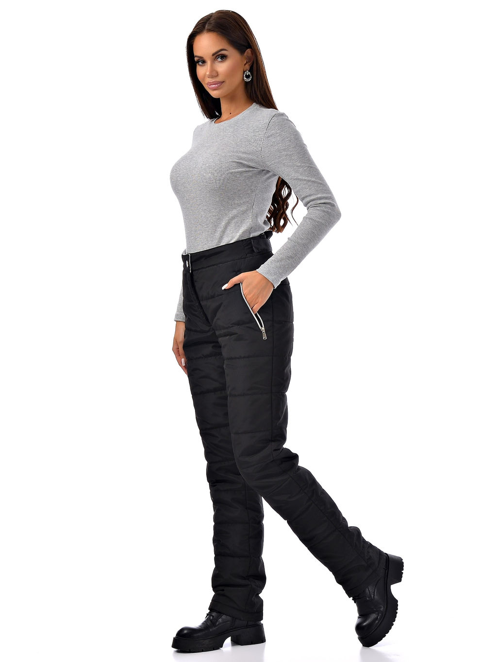 Брюки зимние, утепленные синтепоном. Очень теплые, легкие, удобные в носке - А+б коллекция фото 30