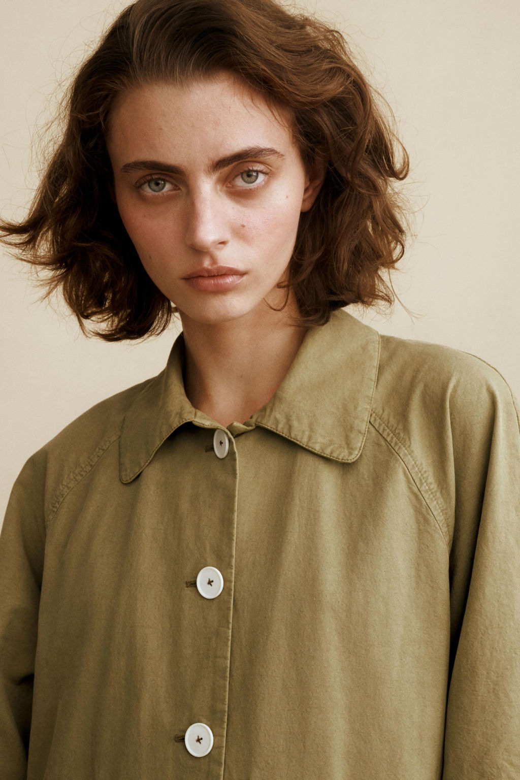 TRENCH CREATED BY CARAMEL LONDON X ZARA / Khaki фото 3