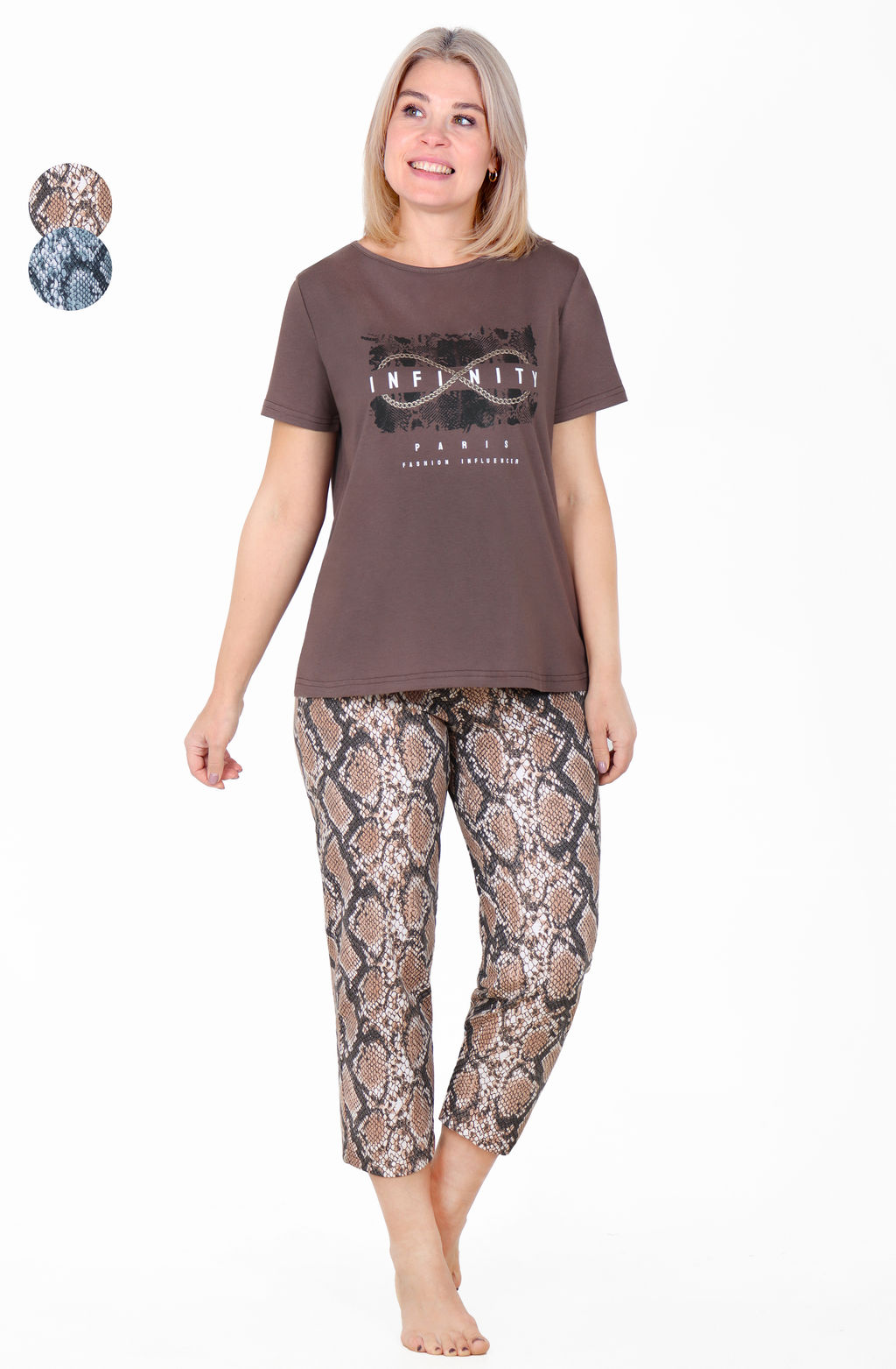 Пижама Галактика П-188А (44-62) кулирка - Лотос фото 20