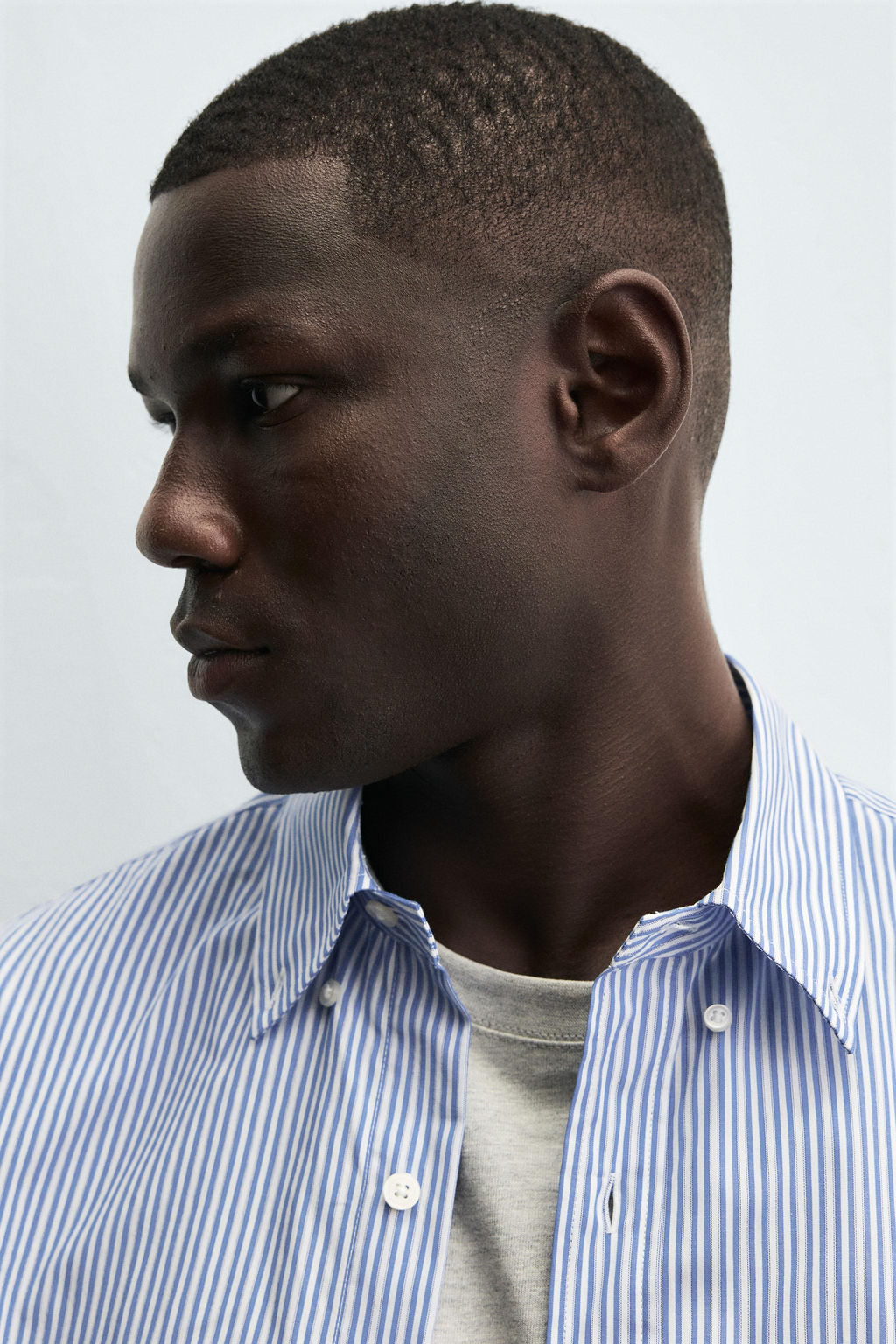 STRIPED REGULAR FIT SHIRT - Zara фото 6