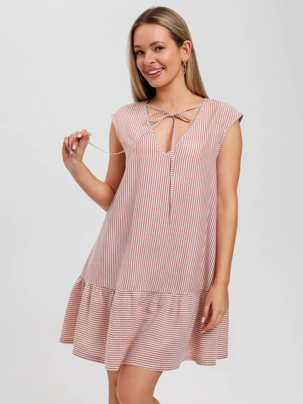 VIOTEX Платье Валерия-2 в модную полосочку - Виотекс фото 28