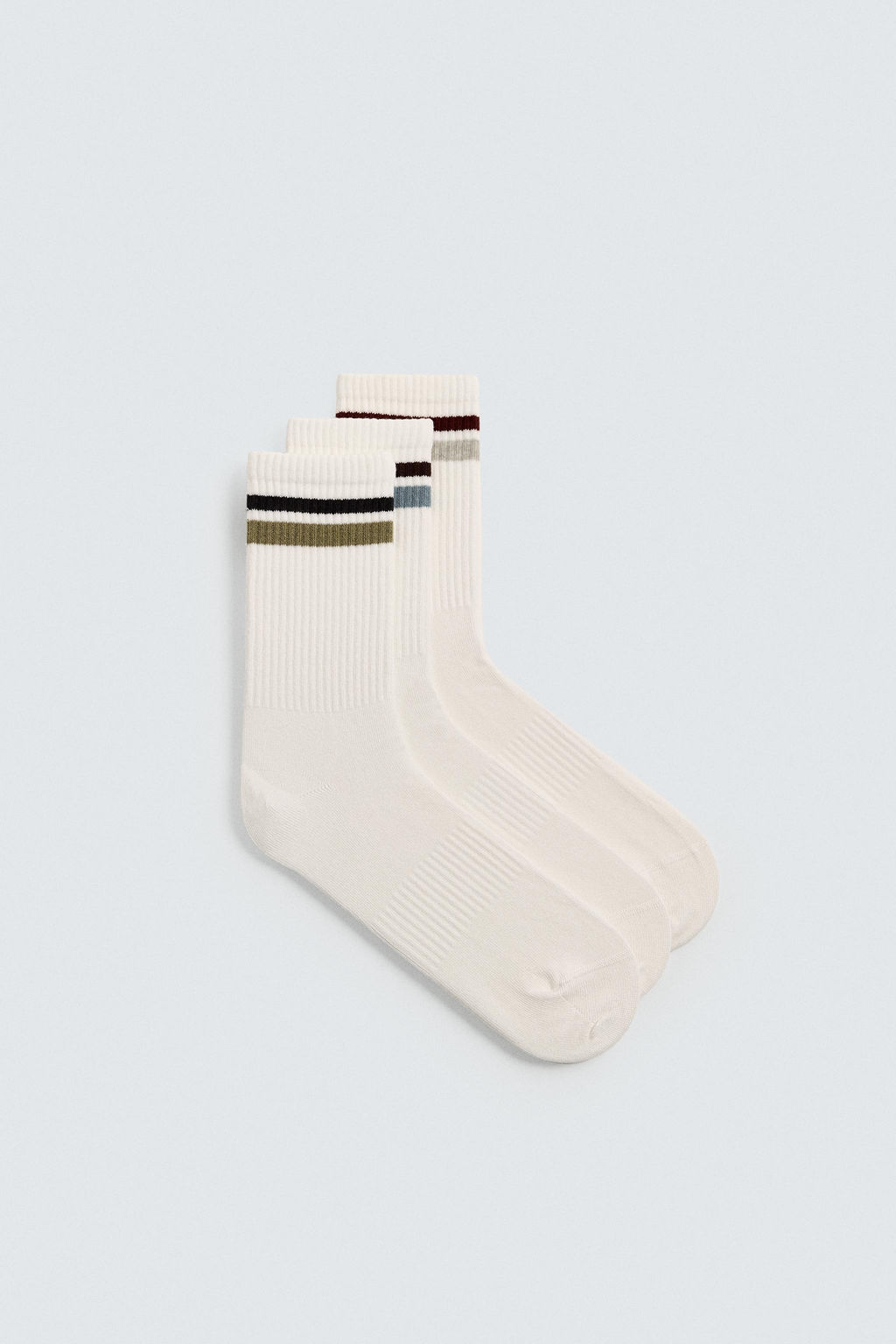 STRIPED SOCKS 3-PACK