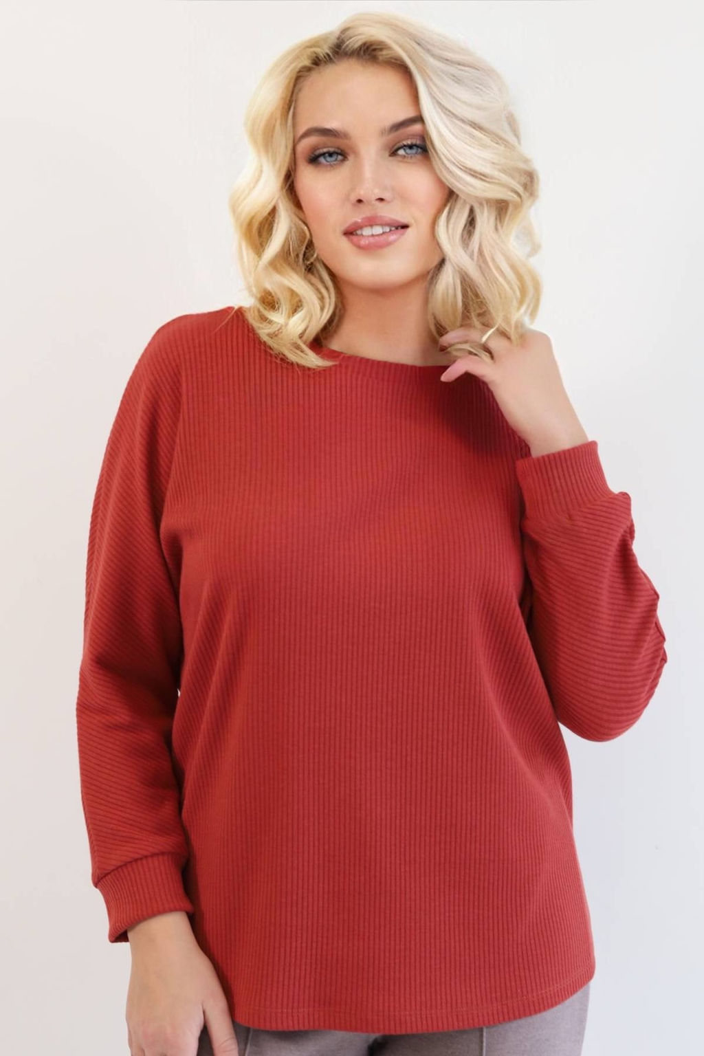 Блузка женская 4354/04/Терракотовый - Rise фото 3