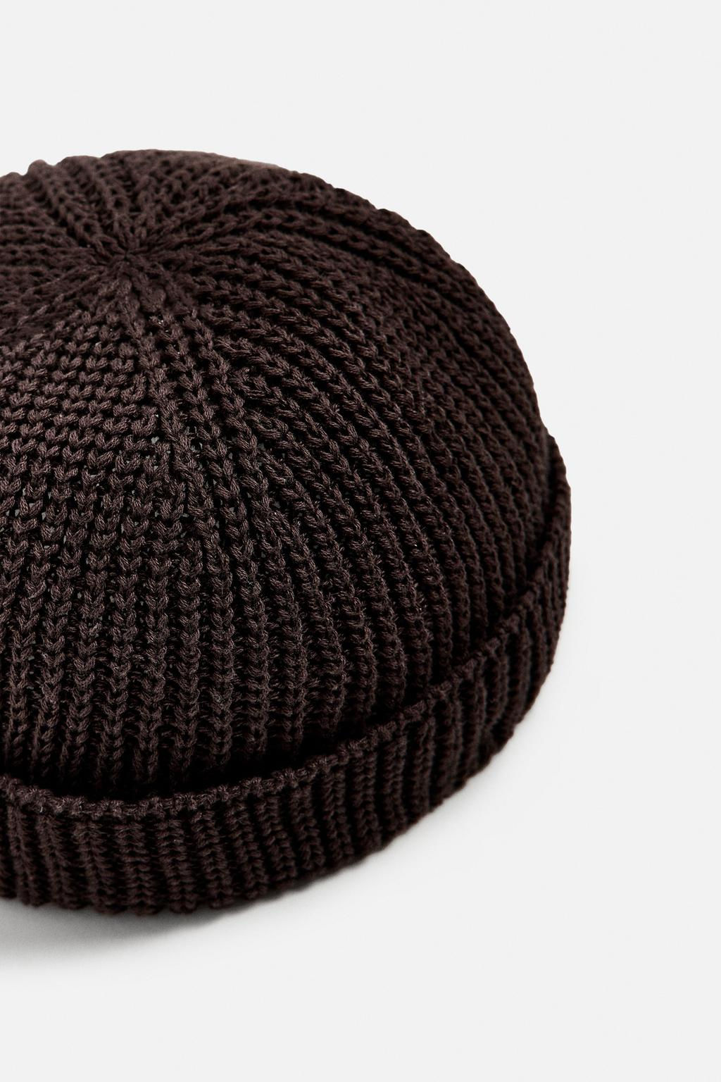 SHORT KNIT BEANIE - Zara фото 2