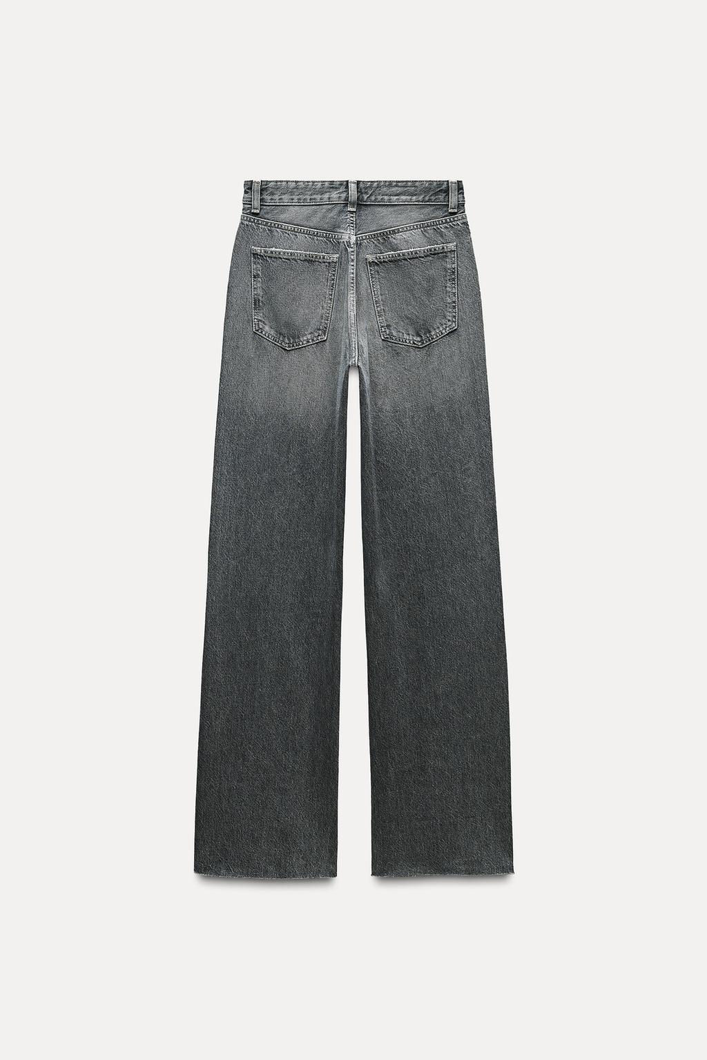 TRF WIDE-LEG HIGH-WAIST JEANS - Zara фото 7