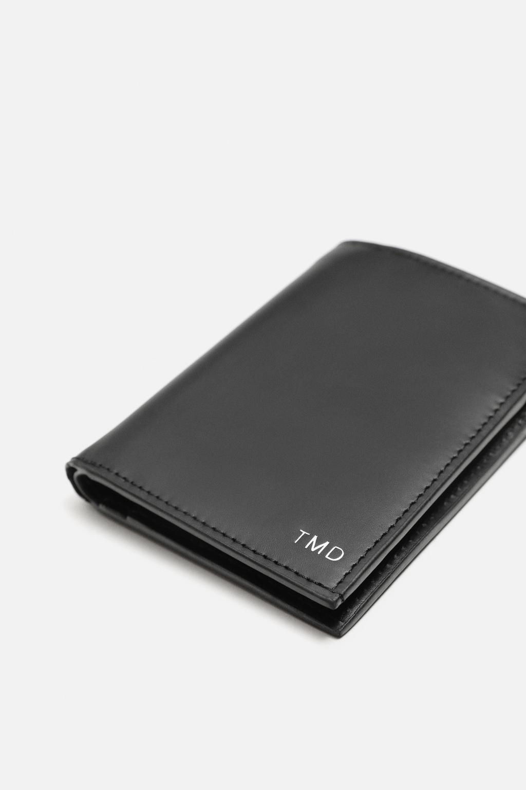 VERTICAL LEATHER CARD HOLDER - Zara фото 4