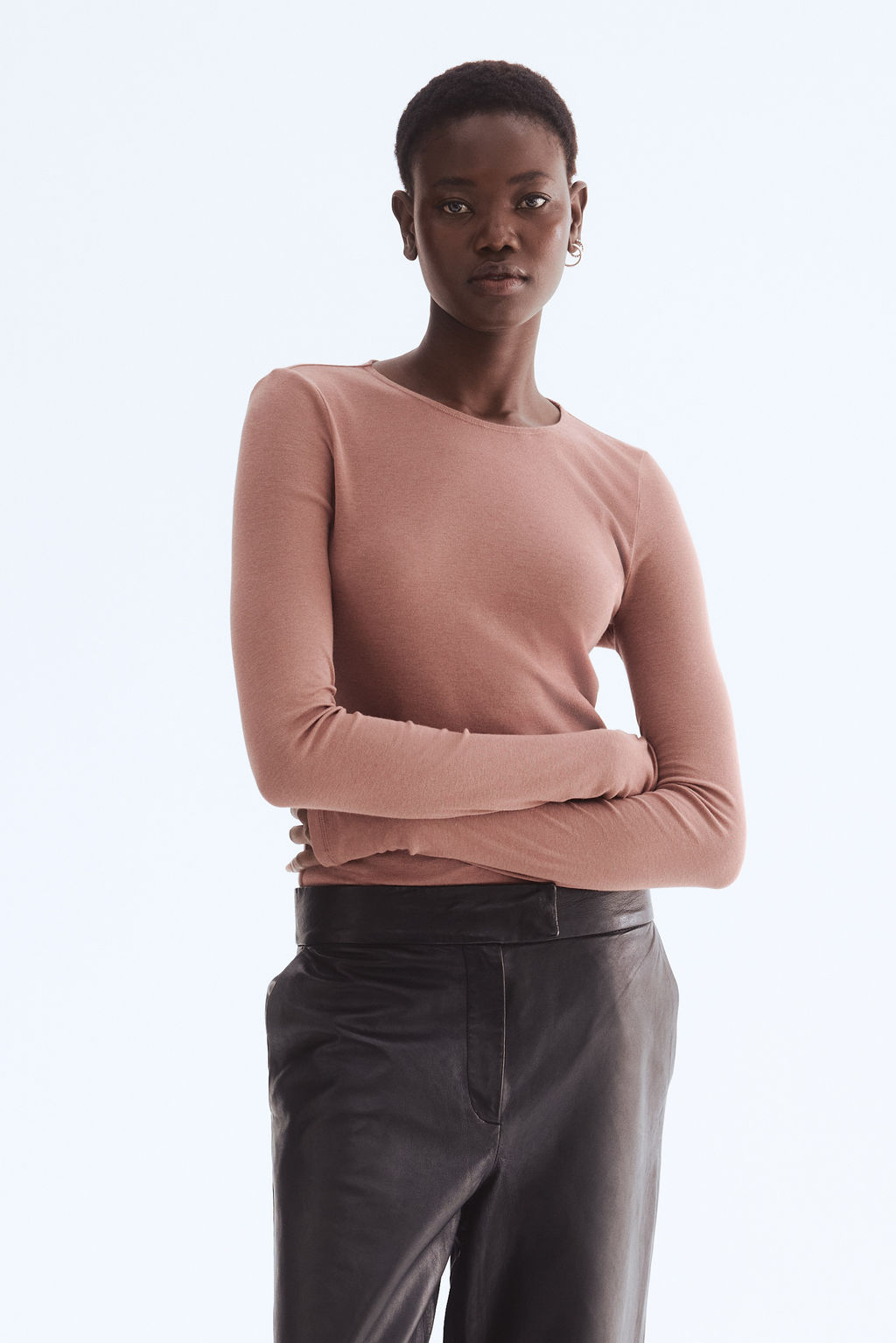 Top en algod?n pima - H&m фото 5
