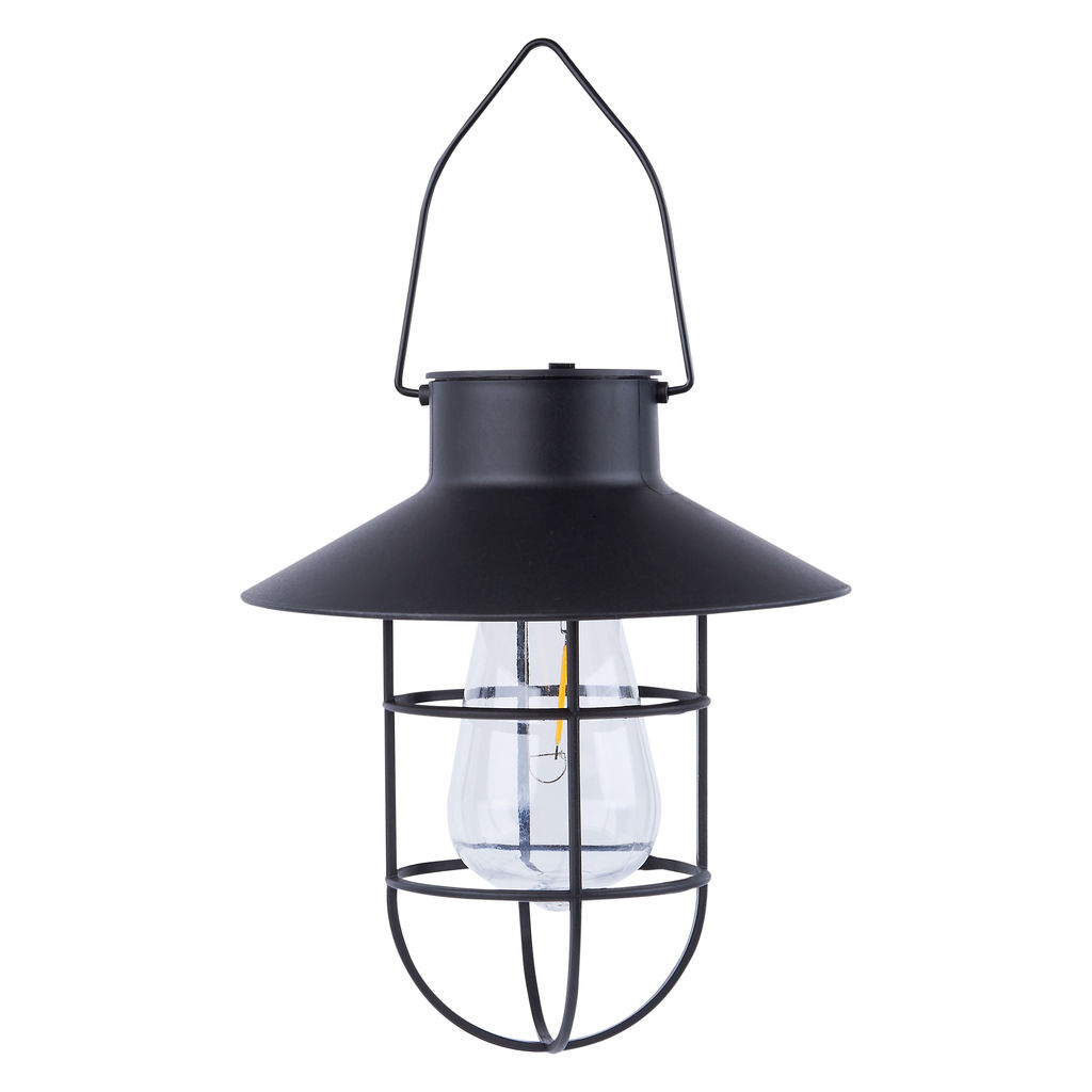 USL-S-280/PT200 VINTAGE LANTERN Садовый светильник на солнечной батарее Винтажный фонарь. Подвесной. 1 филаментная лампа. Теплый белый свет. 1*ААА Ni-Mh аккумулятор в/к. IP44. TM Uniel - Volpe фото 4