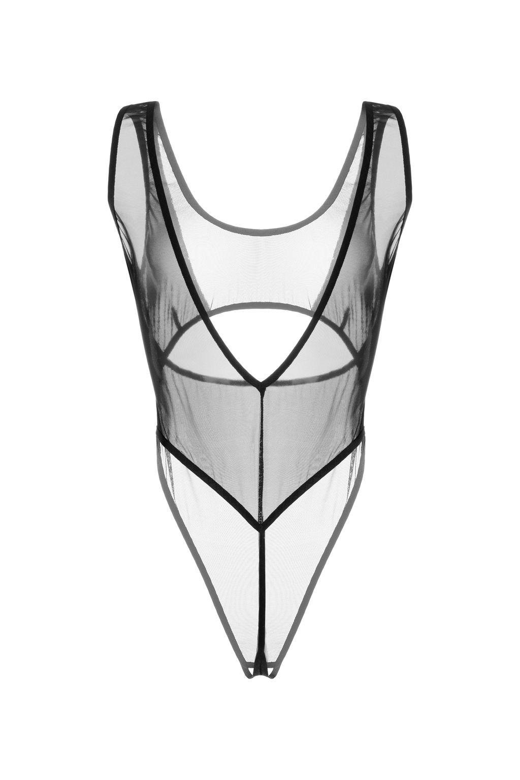 Эротическое боди Waname Lightness черное (46-48) - Waname apparel фото 15