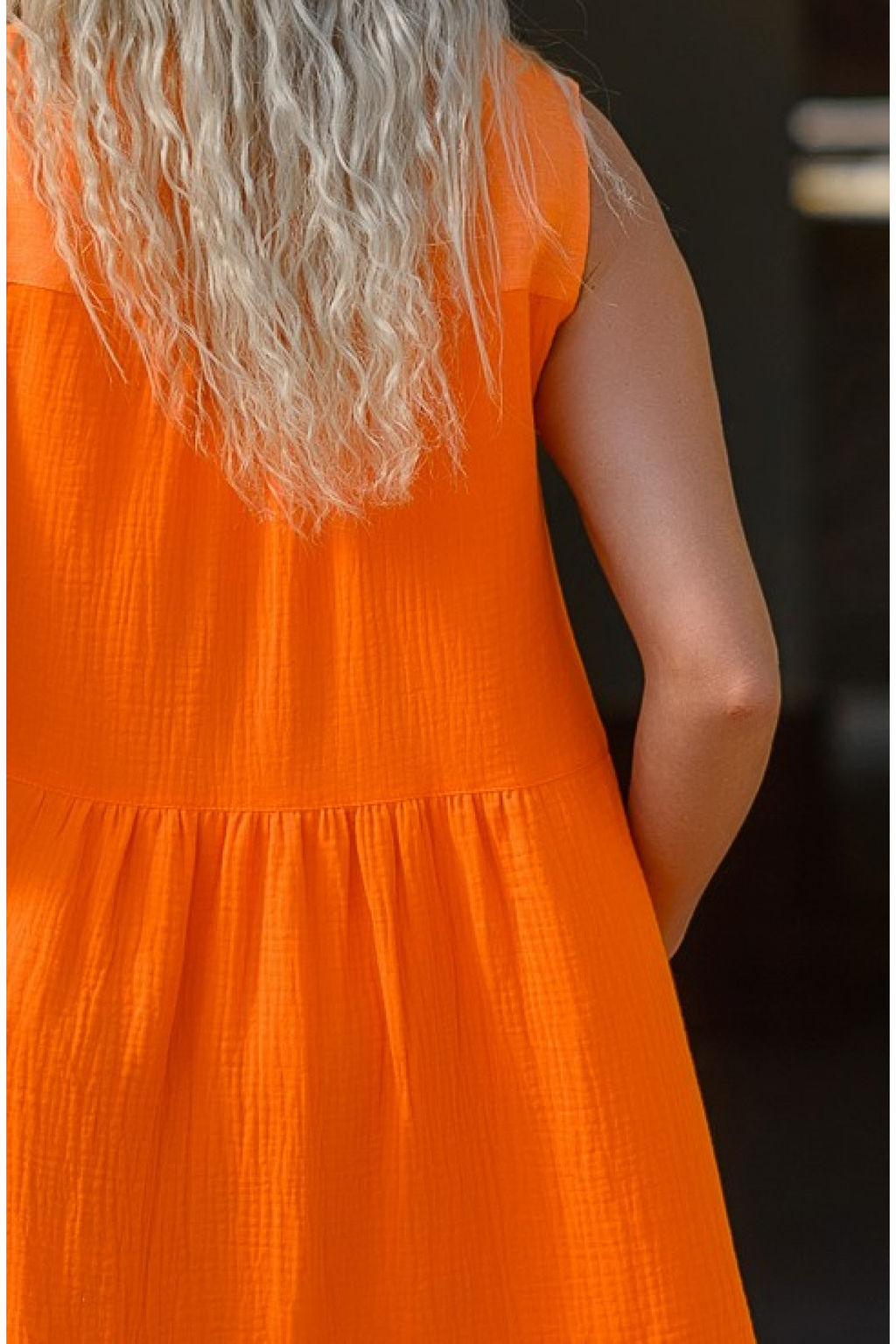 100% ЛЁН+100% ХЛОПОК ПЛАТЬЕ-САРАФАН - Новый лен фото 5