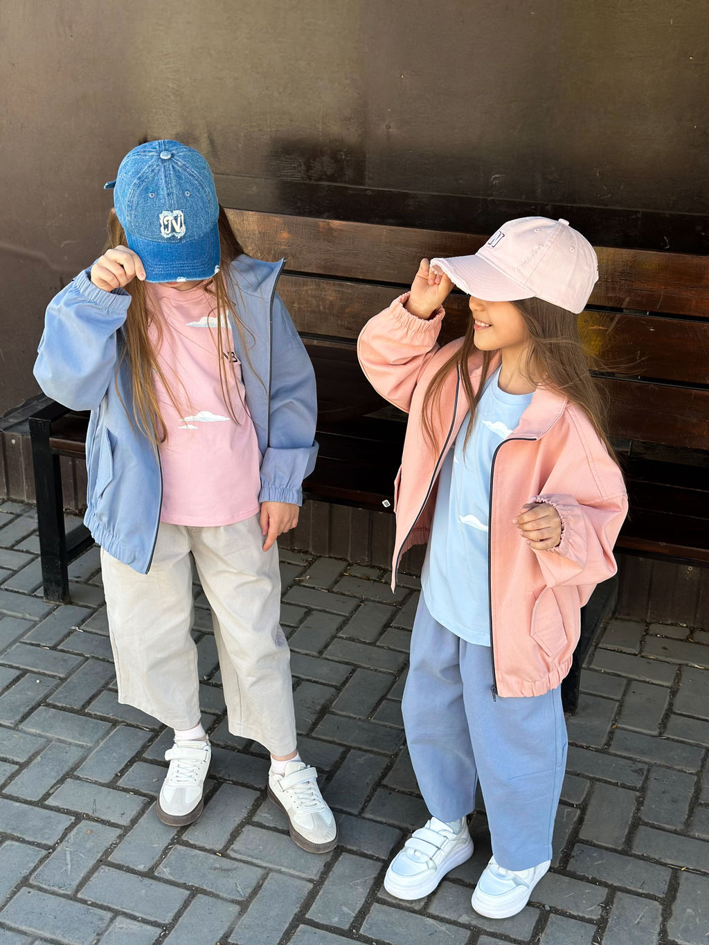 Брюки багги деним, нюд - Inzibe фото 17