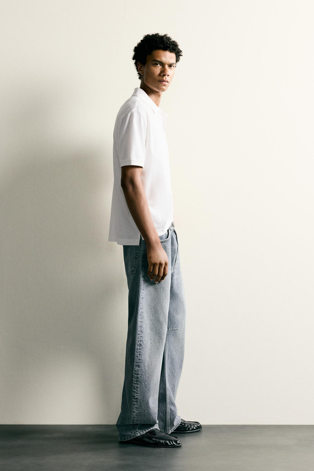 JEANS STRAIGHT BARREL FIT / Azul - Zara фото 4