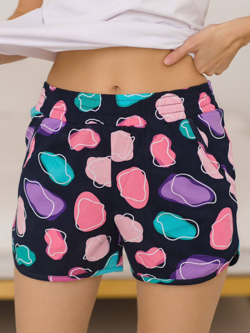 Шорты пижамные женские