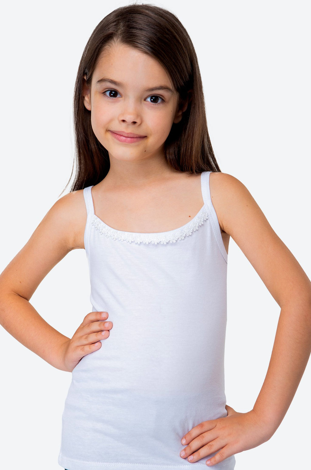 Майка на бретелях для девочки Happy Fox  фото 5