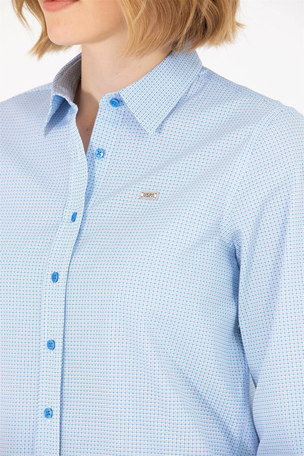 Женская рубашка Saks с длинным рукавом - U.s. polo assn фото 14