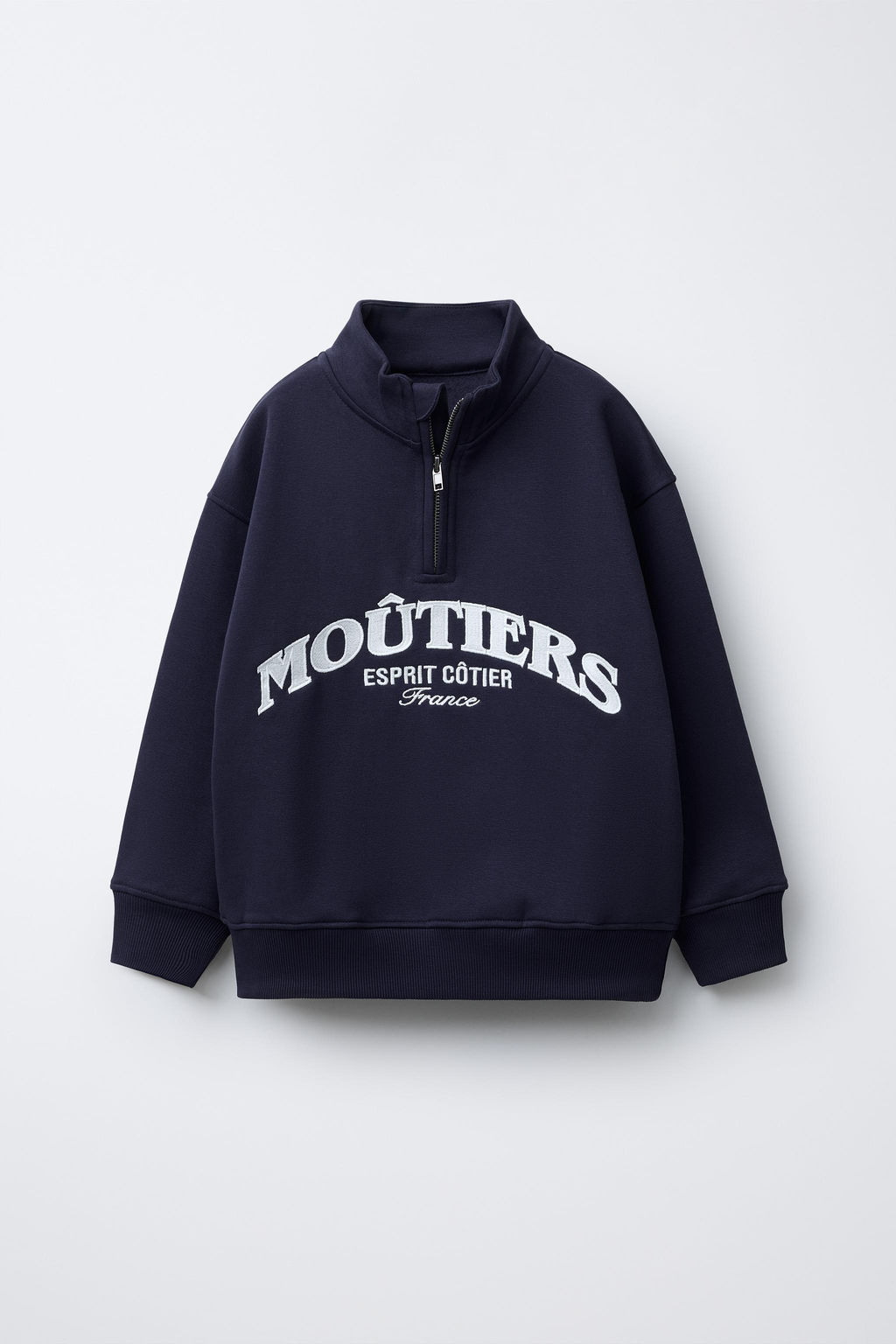 EMBROIDERED SLOGAN SWEATSHIRT - Zara фото 9