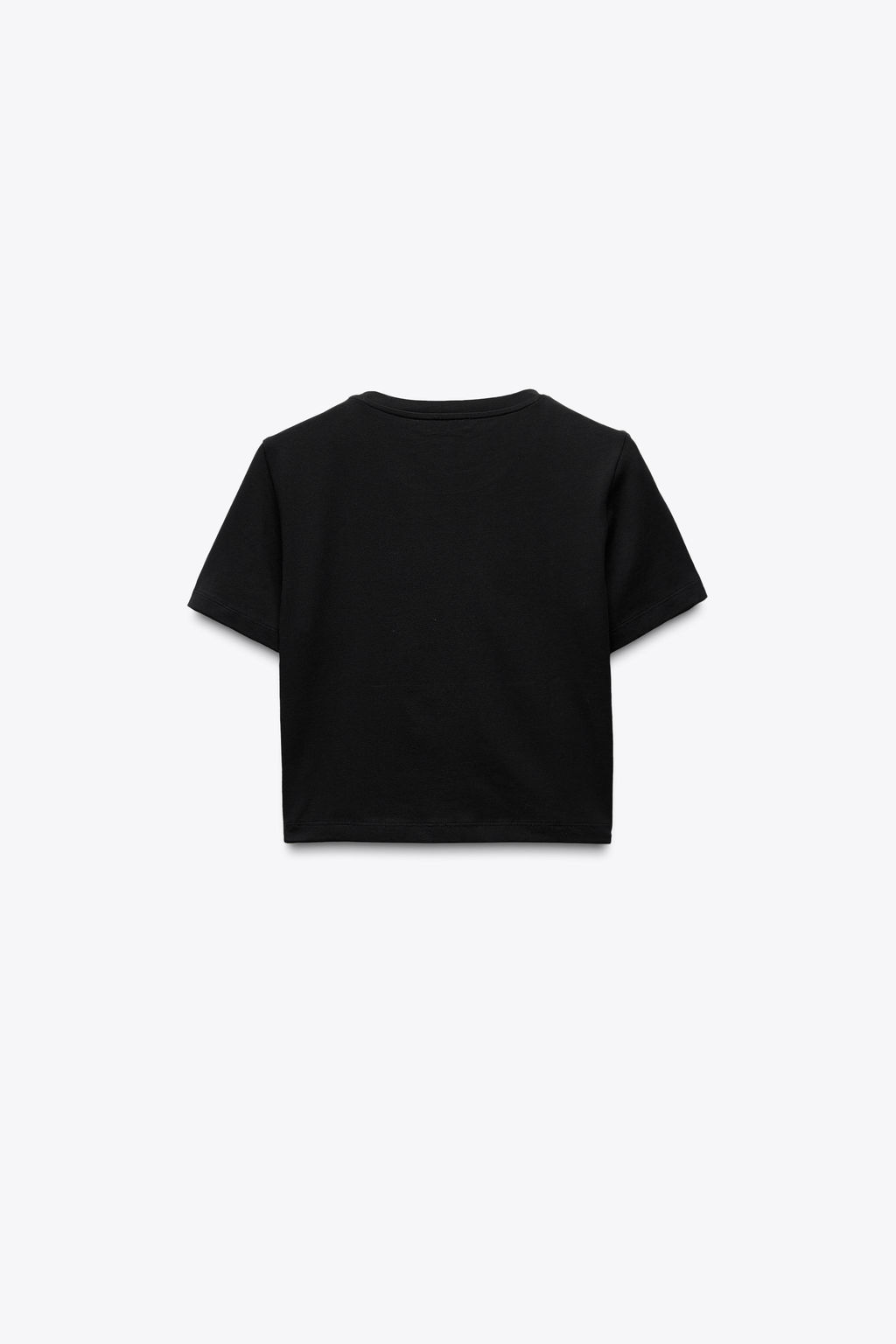 CROPPED STRETCH T-SHIRT - Zara фото 115