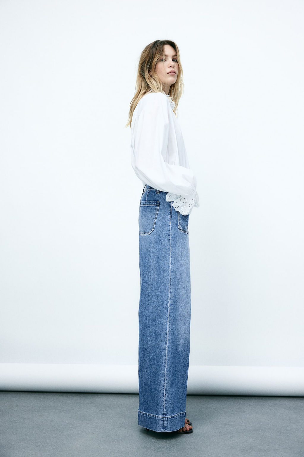 Wide High Jeans - H&m фото 4