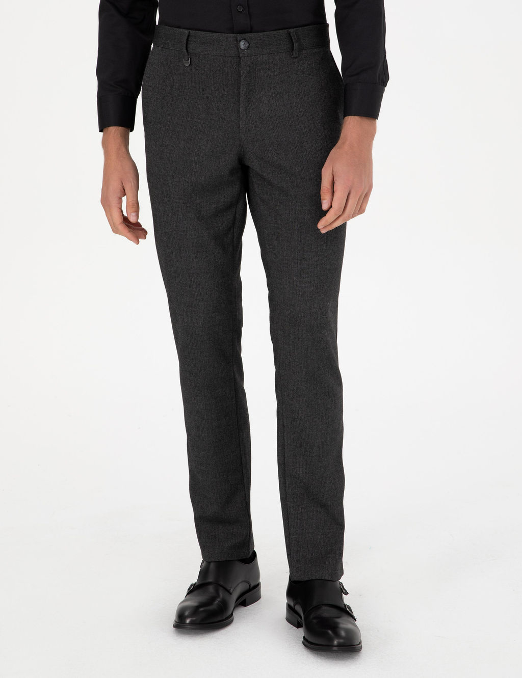 Antrasit Slim Fit Kuma_ Pantolon - Pierre cardin фото 2